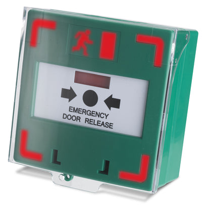 MCP110 triple pole resettable illuminated emergency call point with sounder