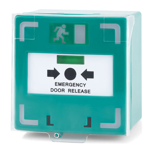 MCP110 triple pole resettable illuminated emergency call point with sounder