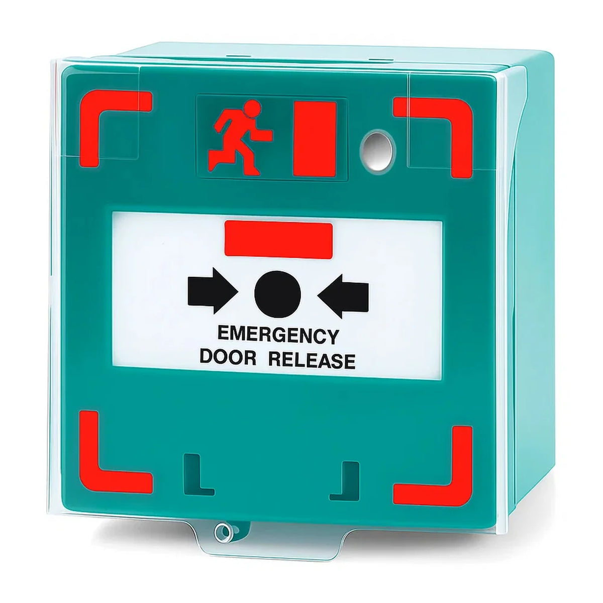 MCP550 green resettable illuminated emergency call point with sounder