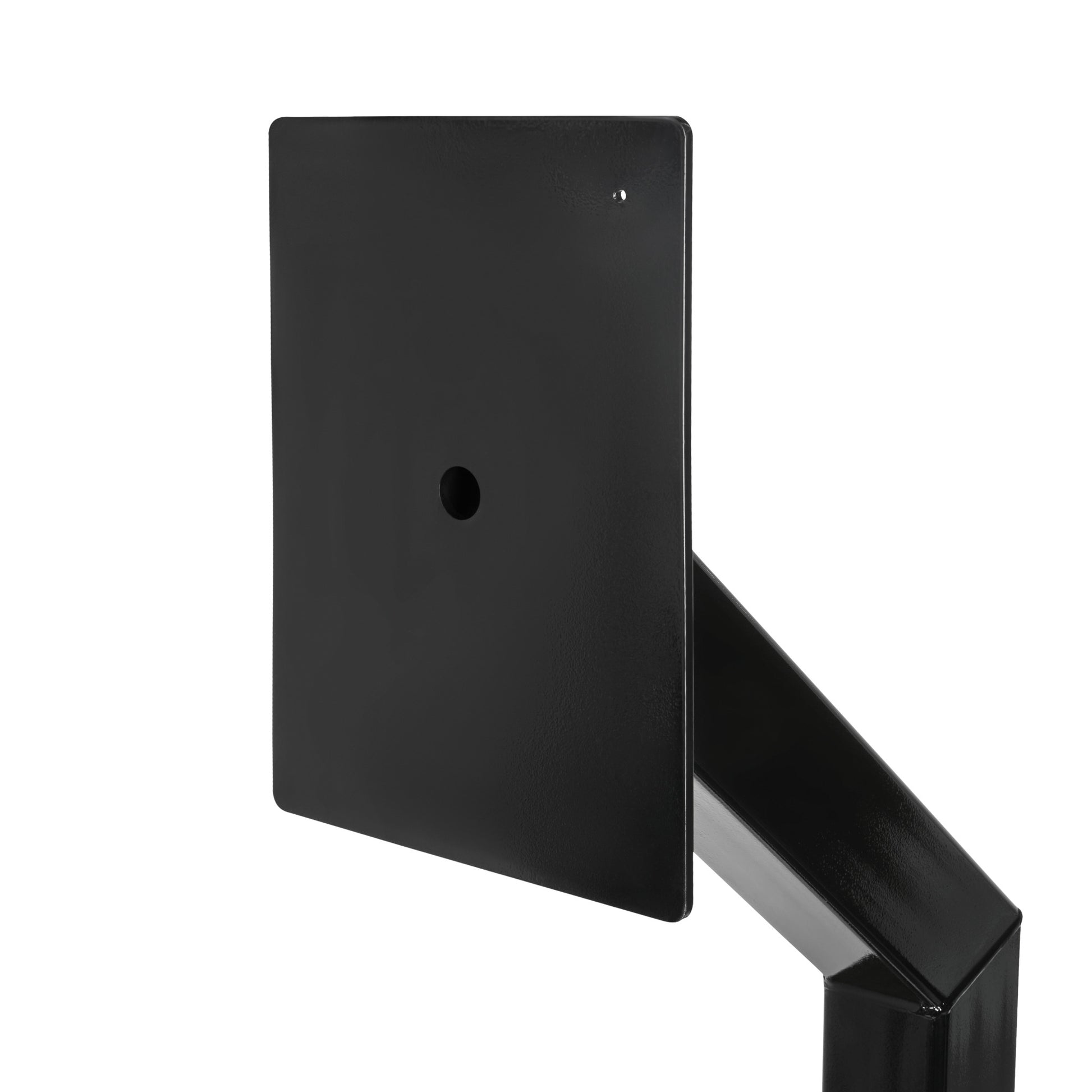 POST-M-G-D dual height steel mounting post for intercoms and access control equipment