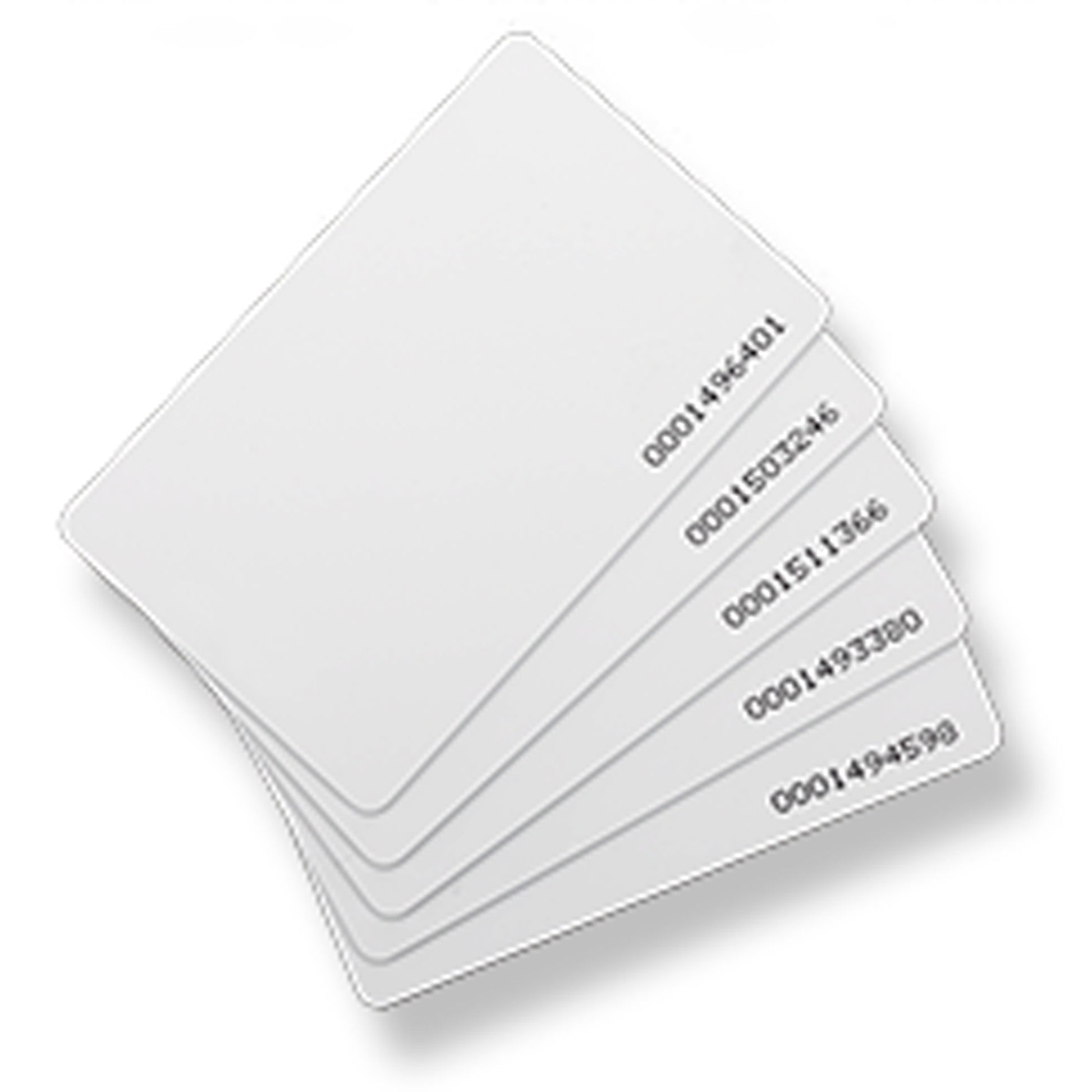 STD-PC White  EM 125kHz proximity card for access control systems
