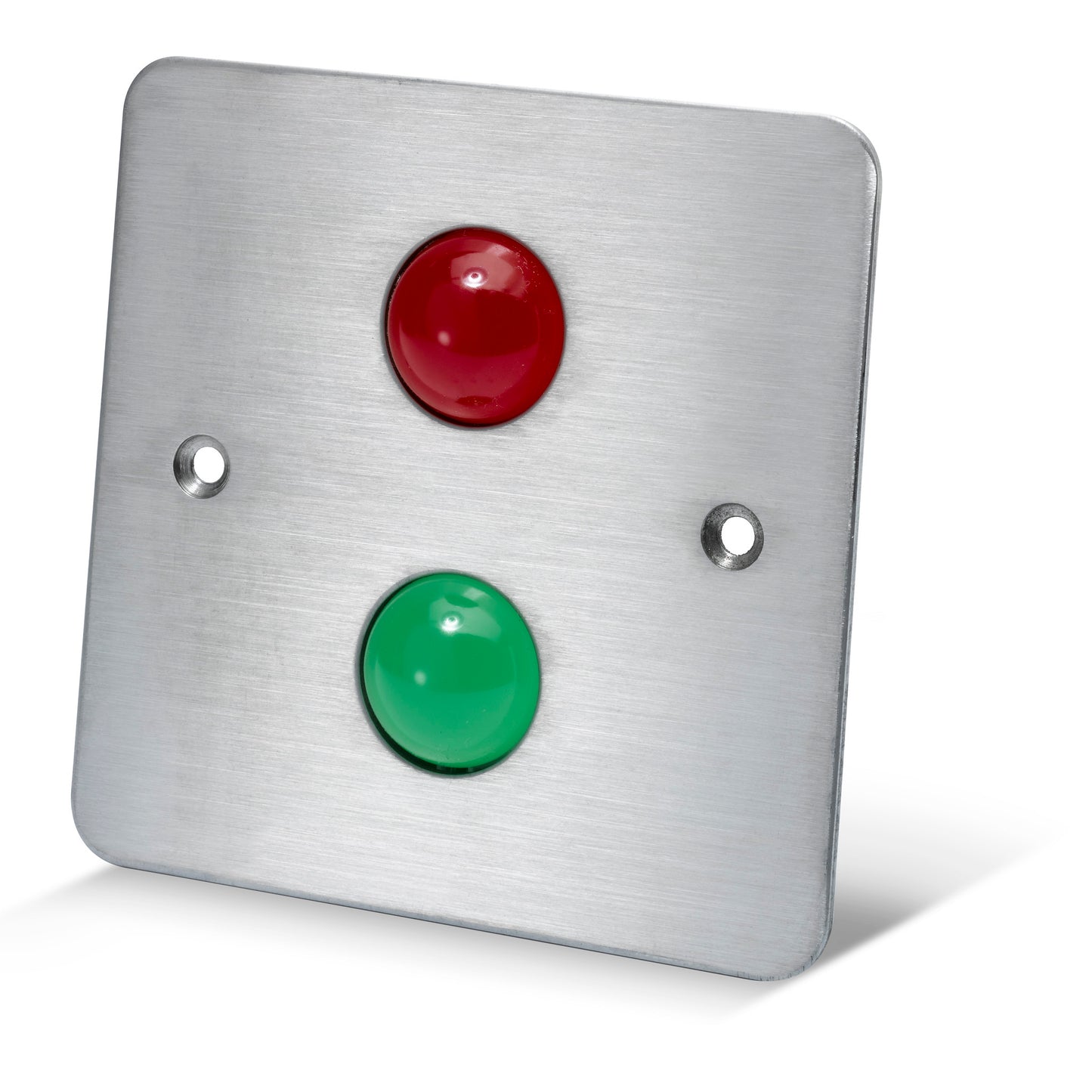 TLM200 square LED traffic light indicator with red and green status display