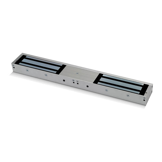 U10040 monitored standard double magnetic locks with lock status LED for access control systems