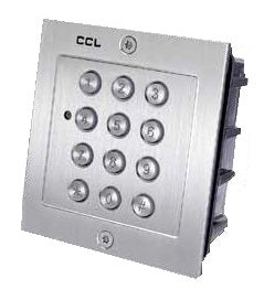 CCL-1K Door Entry Flush Standalone Keypad - Smart Access Solutions Ltd