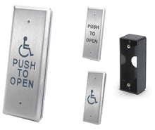 Load image into Gallery viewer, CM25 Narrow DDA Push to Open Button - Smart Access Solutions Ltd