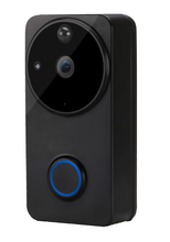 Load image into Gallery viewer, DB101-Black Smart Home WiFi Video Door Bell (Wireless) - Smart Access Solutions Ltd