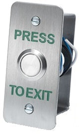DRB002NF Narrow Press to Exit Button - Smart Access Solutions Ltd